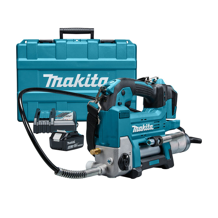 Máy bơm mỡ Makita DGP180 dùng Pin 18V LXT, lượng bơm 430 L/phút, áp suất bơm 69 MPa