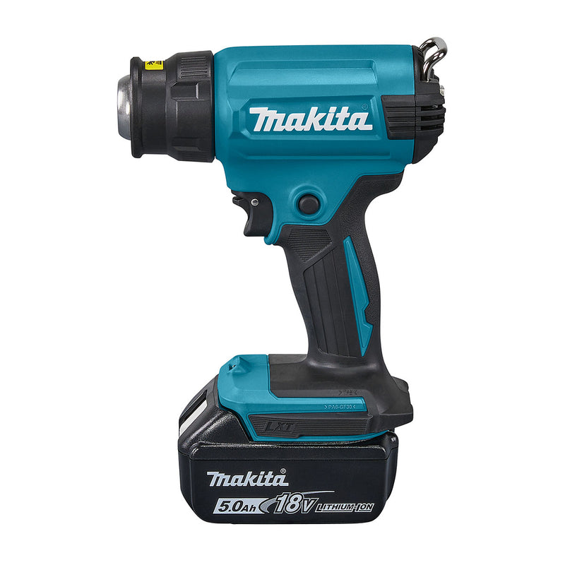 Máy khò nhiệt Makita DHG180 dùng pin 18V LXT, nhiệt độ từ 150 - 550 độ C