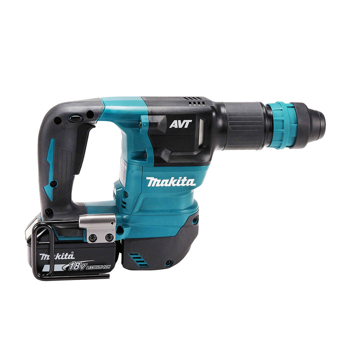 Máy đục bê tông Makita DHK180 dùng Pin 18V LXT đuôi gài SDS-Plus, công nghệ AVT