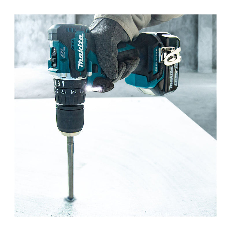 Máy khoan búa Makita DHP487 dùng Pin 18V LXT đầu kẹp 13mm