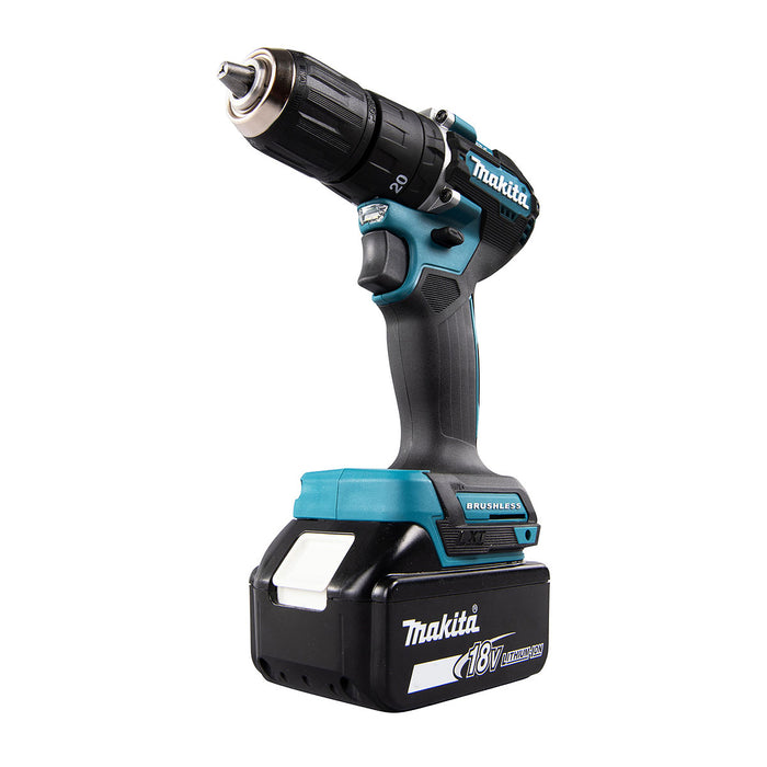 Máy khoan búa Makita DHP487 dùng Pin 18V LXT đầu kẹp 13mm