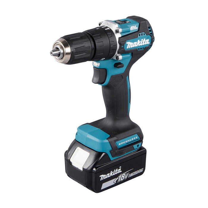 Máy khoan búa Makita DHP487 dùng Pin 18V LXT đầu kẹp 13mm