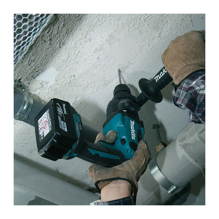 Máy khoan bê tông Makita DHR165 dùng Pin 18V LXT, khả năng khoan 16mm đuôi gài SDS-Plus