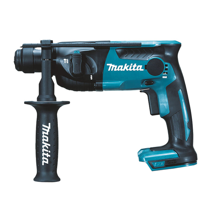 Máy khoan bê tông Makita DHR165 dùng Pin 18V LXT, khả năng khoan 16mm đuôi gài SDS-Plus