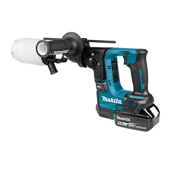 Máy khoan bê tông  Makita DHR171 dùng Pin 18V LXT, khả năng khoan 17mm đuôi gài SDS-Plus