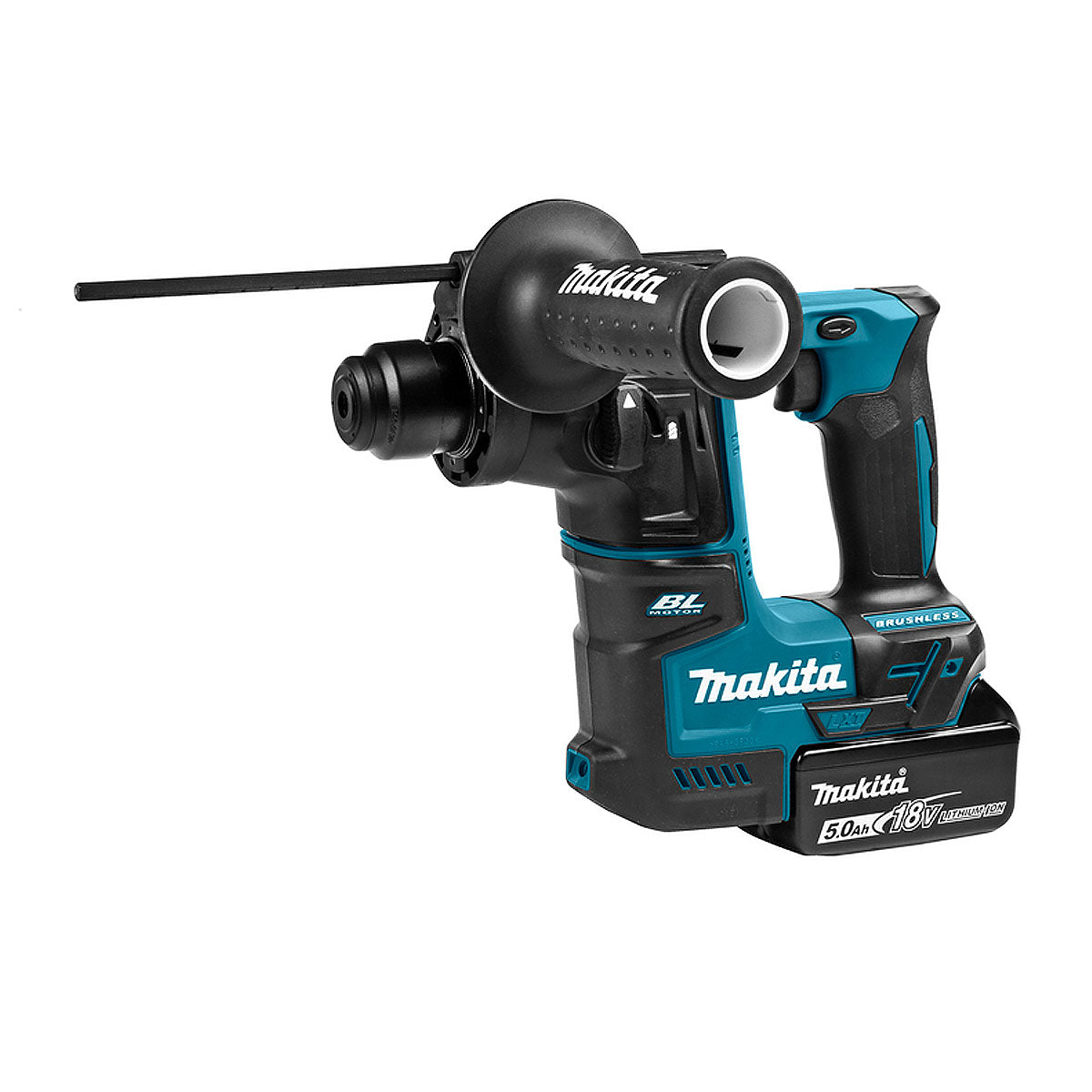 Máy khoan bê tông  Makita DHR171 dùng Pin 18V LXT, khả năng khoan 17mm đuôi gài SDS-Plus