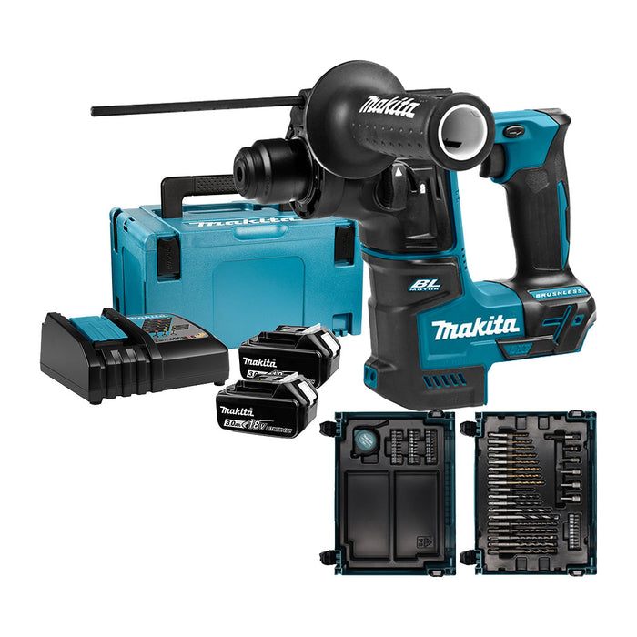 Máy khoan bê tông  Makita DHR171 dùng Pin 18V LXT, khả năng khoan 17mm đuôi gài SDS-Plus