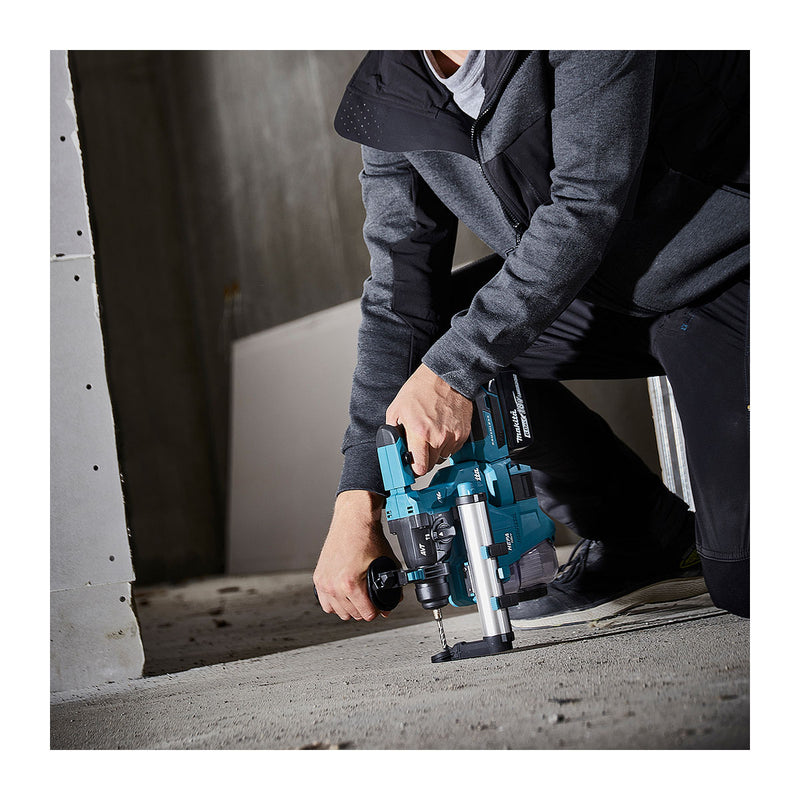 Máy khoan bê tông Makita DHR183 dùng Pin 18V LXT, khả năng khoan 18mm đuôi gài SDS-Plus, công nghệ AVT