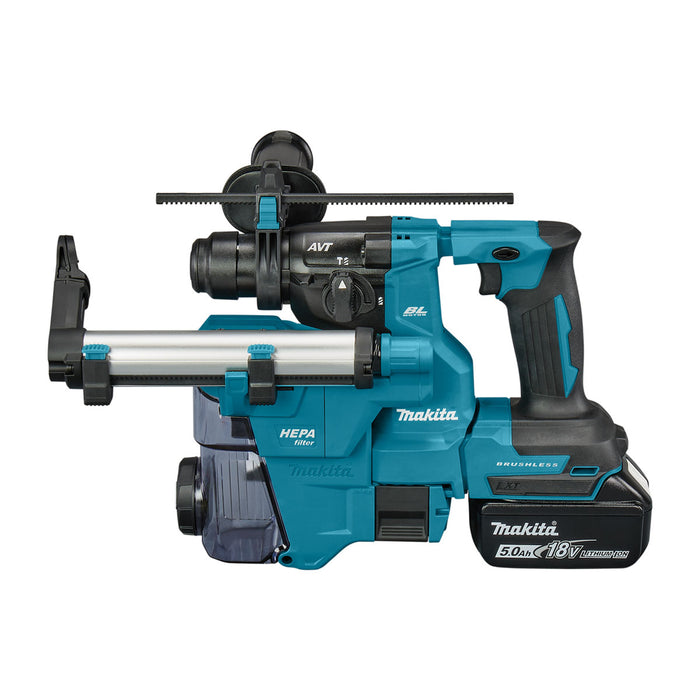 Máy khoan bê tông Makita DHR183 dùng Pin 18V LXT, khả năng khoan 18mm đuôi gài SDS-Plus, công nghệ AVT