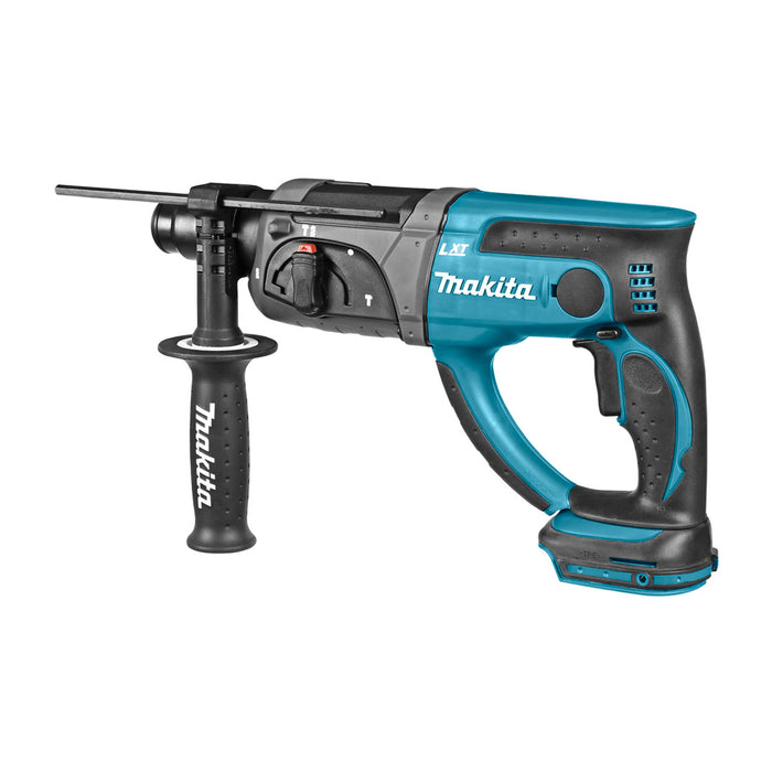 Máy khoan bê tông 3 chức năng Makita DHR202 dùng Pin 18V LXT, khả năng khoan 20mm đuôi gài SDS-Plus