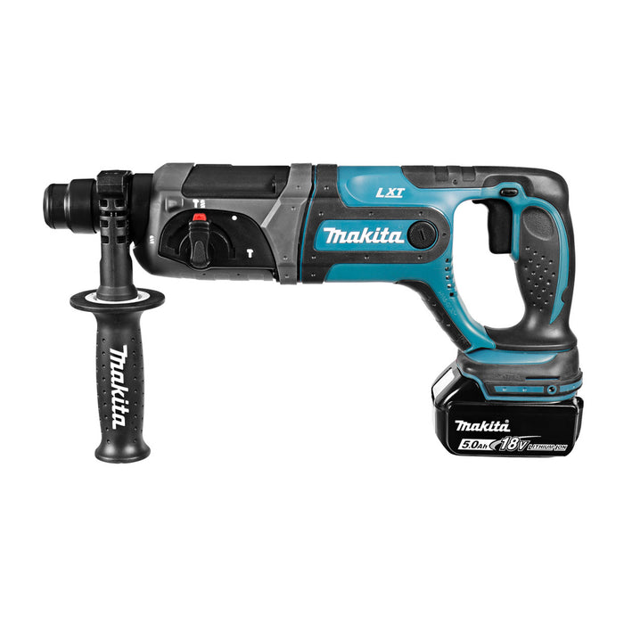 Máy khoan bê tông 3 chức năng Makita DHR241 dùng Pin 18V LXT khả năng khoan 20mm, đuôi gài SDS-Plus