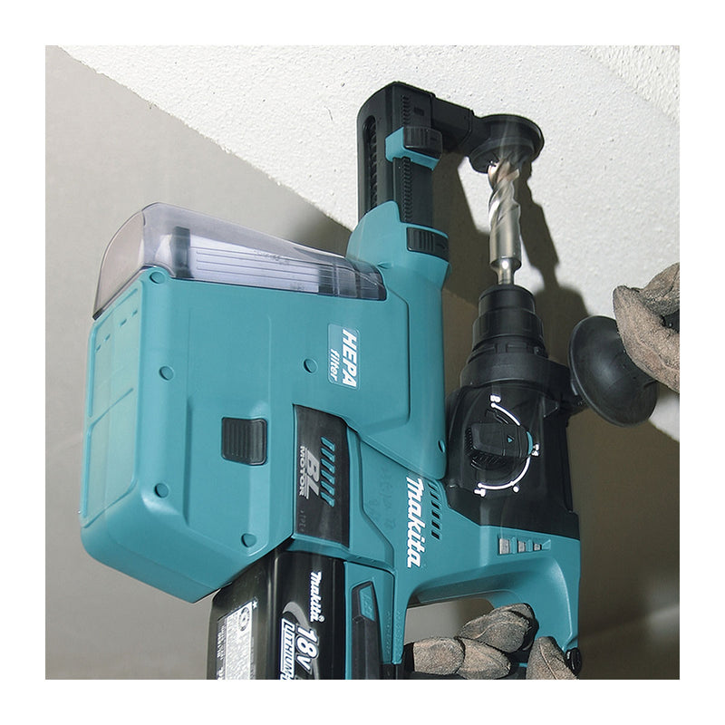 Máy khoan bê tông 3 chức năng Makita DHR242 dùng Pin 18V LXT khả năng khoan 24mm, đuôi gài SDS-Plus