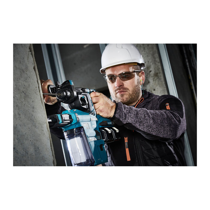 Máy khoan bê tông 3 chức năng Makita DHR280 dùng Pin 18V x2 LXT khả năng khoan 28mm đuôi gài SDS-Plus, công nghệ AVT