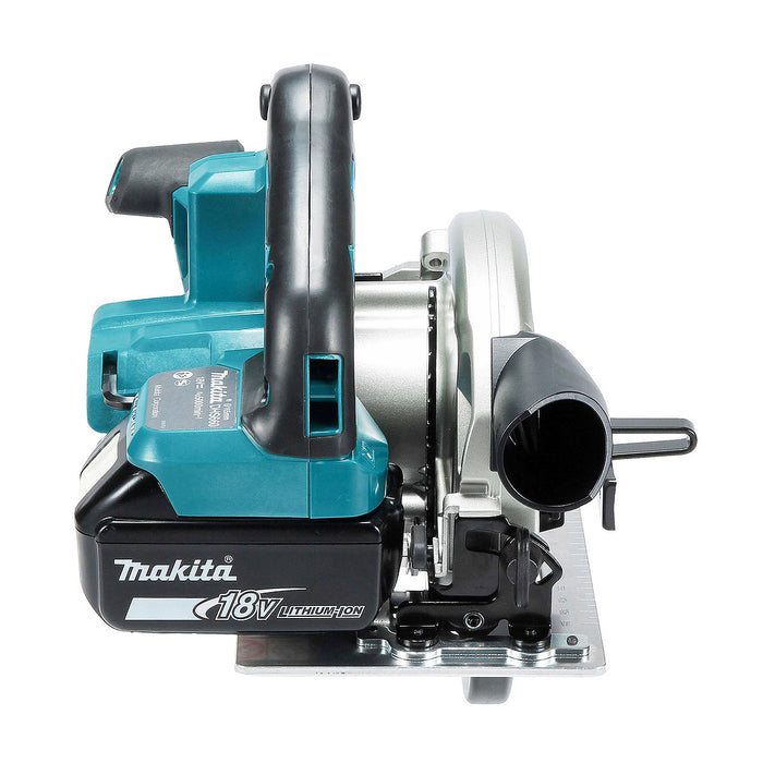 Máy cưa đĩa Makita DHS660 dùng Pin 18V LXT, đường kính lưỡi 165mm, công nghệ ADT