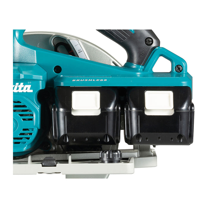 Máy cưa đĩa Makita DHS783 dùng Pin 18V x2 LXT, đường kính lưỡi 185/190mm, công nghệ AWS, ADT