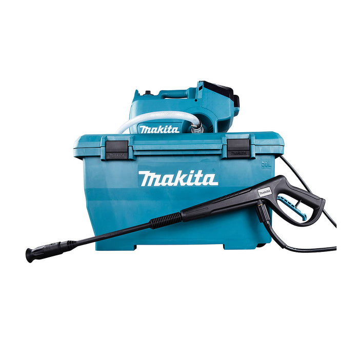 Máy xịt rửa áp lực cao Makita DHW080 dùng Pin 18V x2 LXT, áp lực tối đa 8MPa