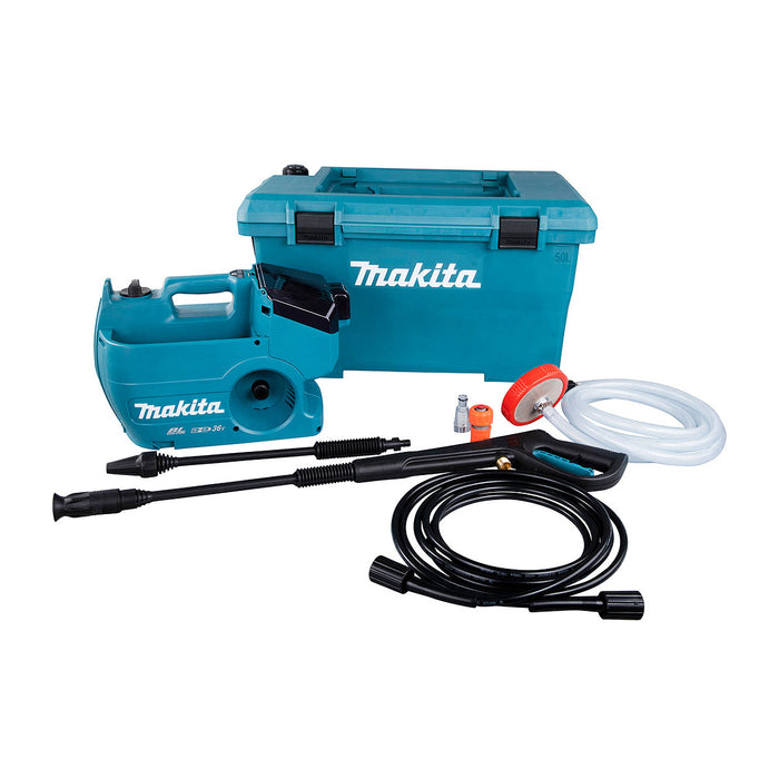 Máy xịt rửa áp lực cao Makita DHW080 dùng Pin 18V x2 LXT, áp lực tối đa 8MPa