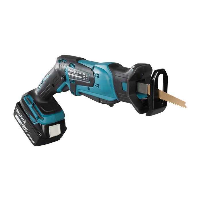 Máy cưa kiếm Makita DJR185 dùng Pin 18V LXT, độ xọc 13mm, 2 công tắc tiện dụng