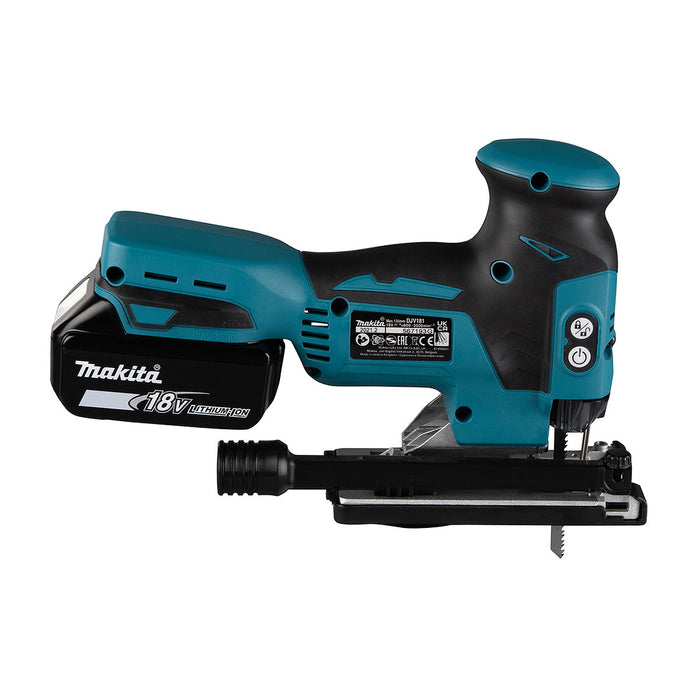 Máy cưa lọng Makita DJV181 dùng Pin 18V LXT độ xọc 26mm, công tắc điện tử