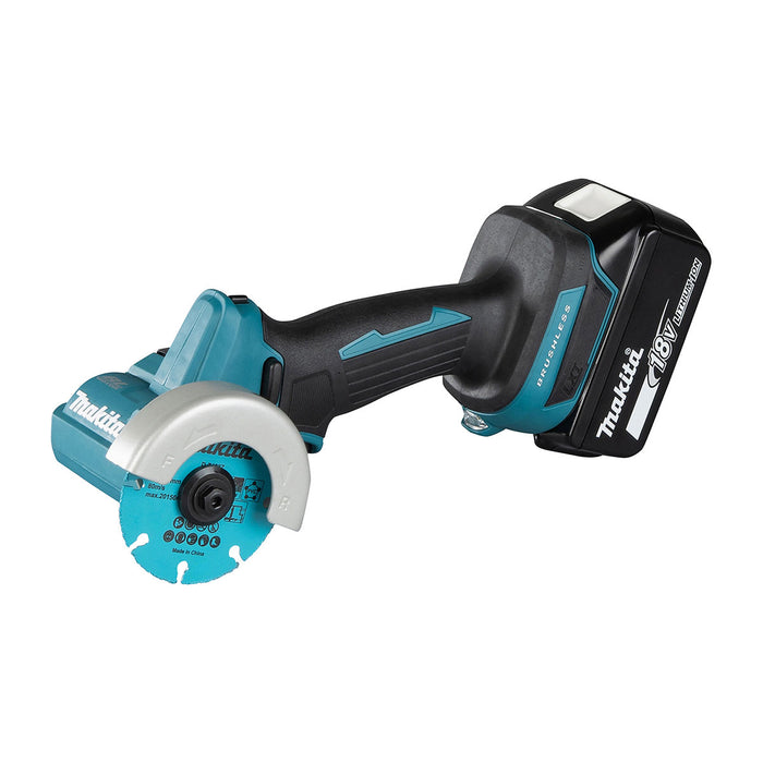 Máy cắt mini Makita DMC300 dùng Pin 18V LXT, đường kính lưỡi 76mm, công nghệ AFT