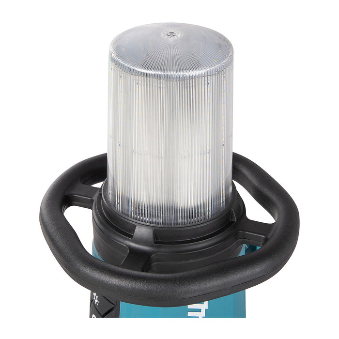 Đèn công trường chống lật Makita DML810 dùng được với Pin 18V LXT, 14.4V và điện, độ sáng 5,500lm