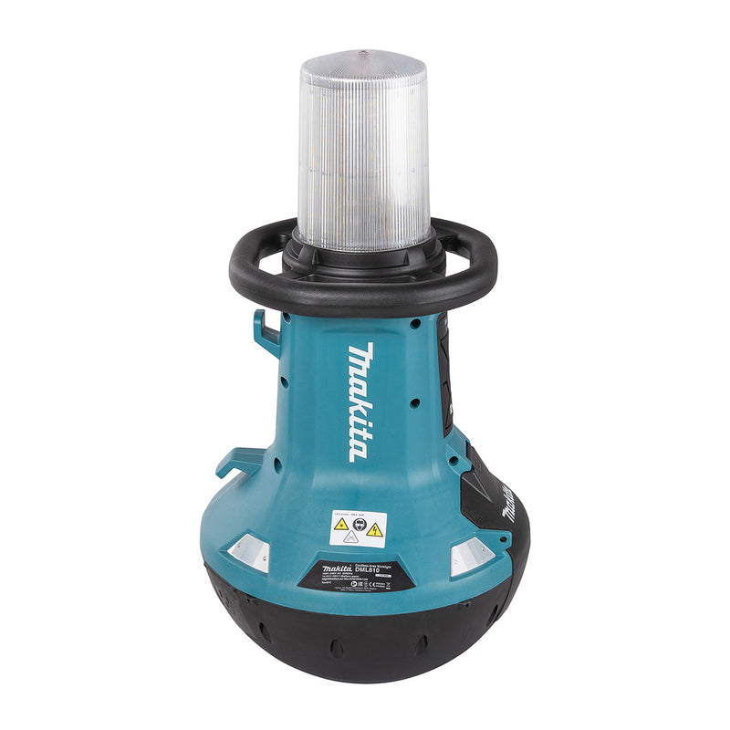 Đèn công trường chống lật Makita DML810 dùng được với Pin 18V LXT, 14.4V và điện, độ sáng 5,500lm