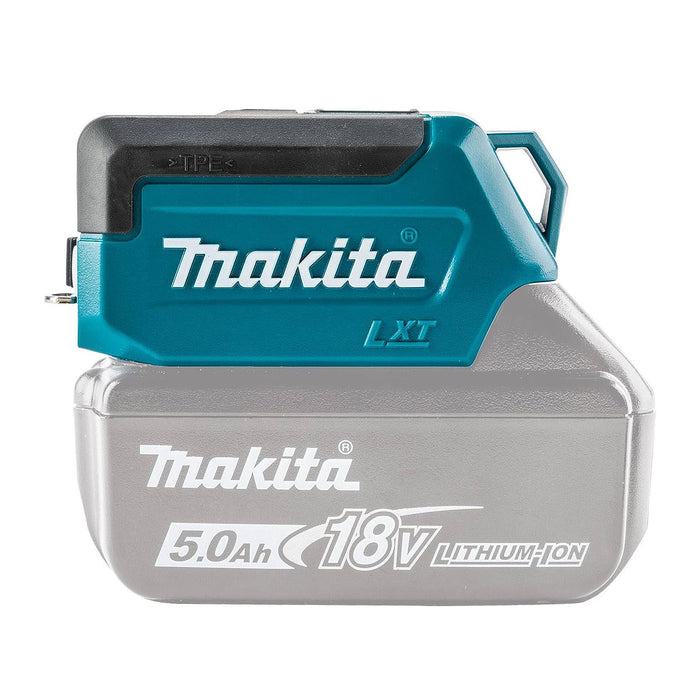 Đèn LED mini Makita DML817 dùng Pin 18V LXT, độ sáng 300lm, có cổng kết nối USB