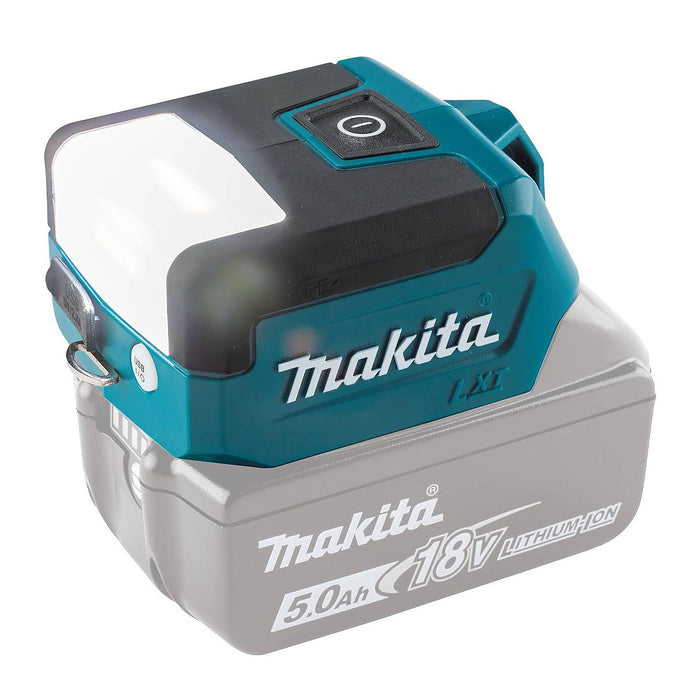 Đèn LED mini Makita DML817 dùng Pin 18V LXT, độ sáng 300lm, có cổng kết nối USB