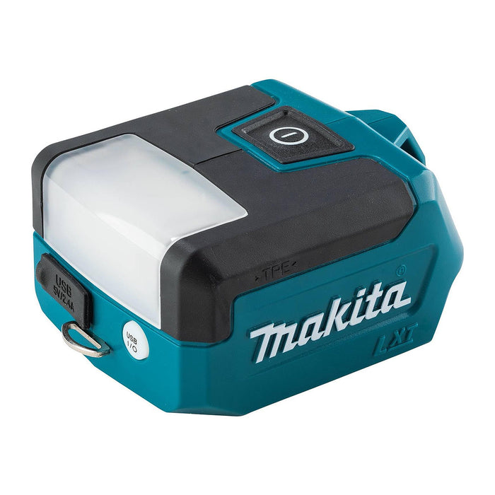 Đèn LED mini Makita DML817 dùng Pin 18V LXT, độ sáng 300lm, có cổng kết nối USB