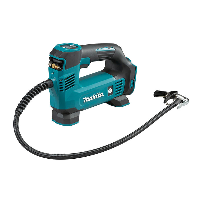 Máy bơm hơi Makita DMP180 dùng pin 18V LXT, khả năng bơm tối đa 200 kPa, 12 lít/phút