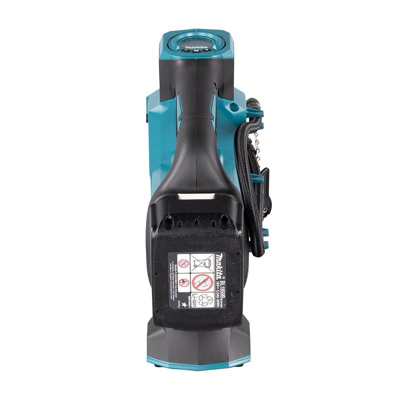 Máy bơm hơi Makita DMP181 dùng pin 18V LXT, khả năng bơm tối đa 700 kPa 11 lít/phút