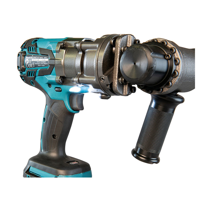 Máy cắt sắt ren Makita DSC121 dùng Pin 18V LXT, đường kính cắt từ 8mm - 12mm