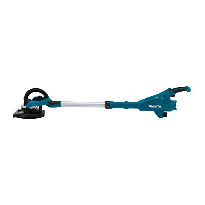 Máy chà nhám tường Makita DSL800 đường kính đế 210mm, kích thước đĩa 225mm dùng Pin 18V LXT, công nghệ AWS