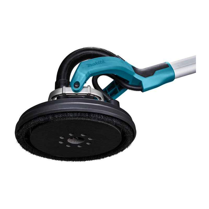 Máy chà nhám tường Makita DSL801, đường kính đế 210mm, kích thước đĩa 225mm dùng Pin 18V LXT, công nghệ AWS