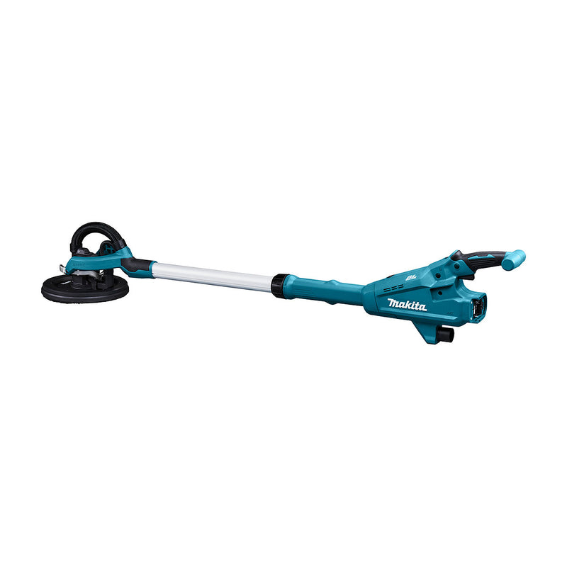 Máy chà nhám tường Makita DSL801, đường kính đế 210mm, kích thước đĩa 225mm dùng Pin 18V LXT, công nghệ AWS