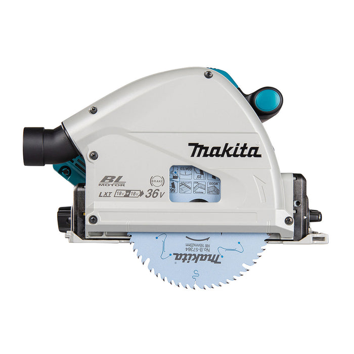 Máy cưa đĩa Makita DSP600 dùng Pin 18V x2 LXT, đường kính lưỡi 165mm, công nghệ ADT