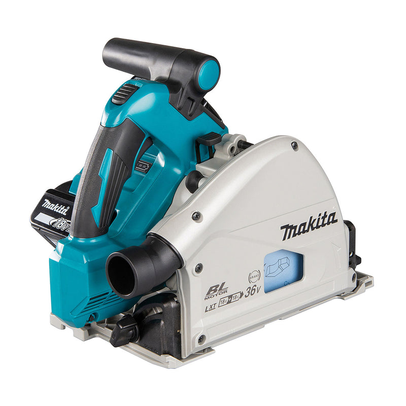 Máy cưa đĩa Makita DSP600 dùng Pin 18V x2 LXT, đường kính lưỡi 165mm, công nghệ ADT