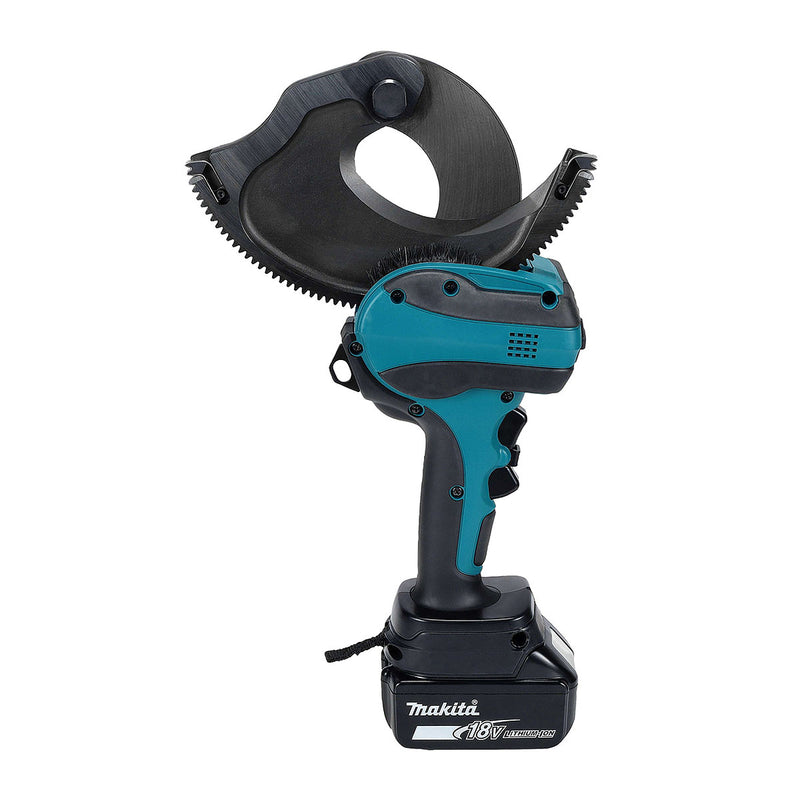 Máy cắt cáp nhông Makita DTC102 dùng Pin 18V LXT, độ rộng cắt tối đa 65mm