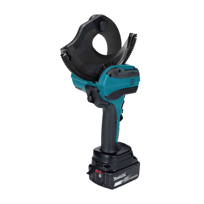 Máy cắt cáp nhông Makita DTC102 dùng Pin 18V LXT, độ rộng cắt tối đa 65mm