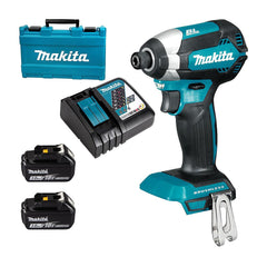 DTD153RFE: Thân máy + Sạc nhanh(DC18RC) + 2 pin 3.0Ah(BL1830B) + Vali