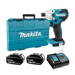 DTD156SFE: Thân máy + Sạc (DC18SD), 2 Pin 3.0Ah (BL1830B) + Vali