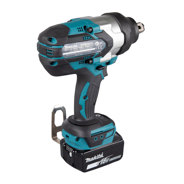 Máy siết bu lông Makita DTW1001 dùng Pin 18V LXT, cốt 3/4 inch