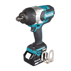 DTW1001JX2: Thân máy + Sạc nhanh(DC18RC) + 2 pin 5.0Ah (1850B) + Dây đeo vai (161347-8) + Vòng đệm (197538-5)