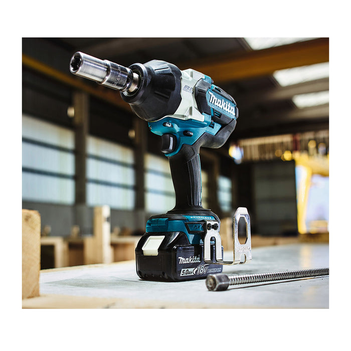 Máy siết bu lông Makita DTW1002 dùng Pin 18V LXT, cốt 1/2 inch