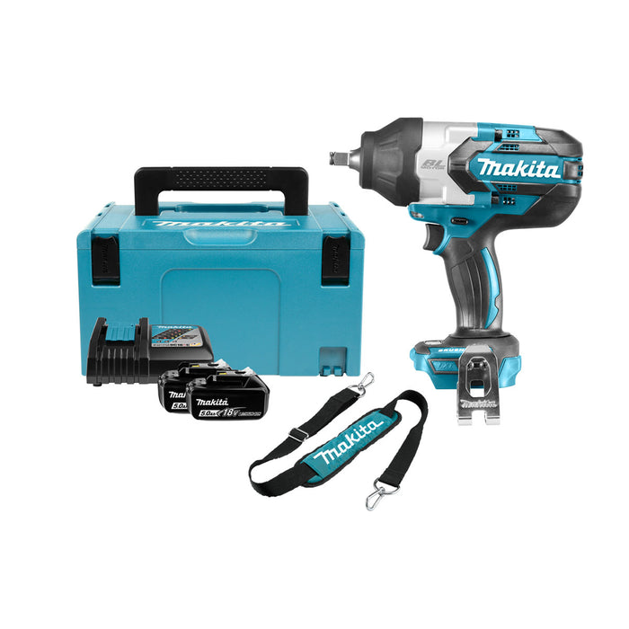 Máy siết bu lông Makita DTW1002 dùng Pin 18V LXT, cốt 1/2 inch