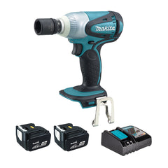 DTW250RME: Thân máy + Sạc nhanh + 2 pin 4.0Ah