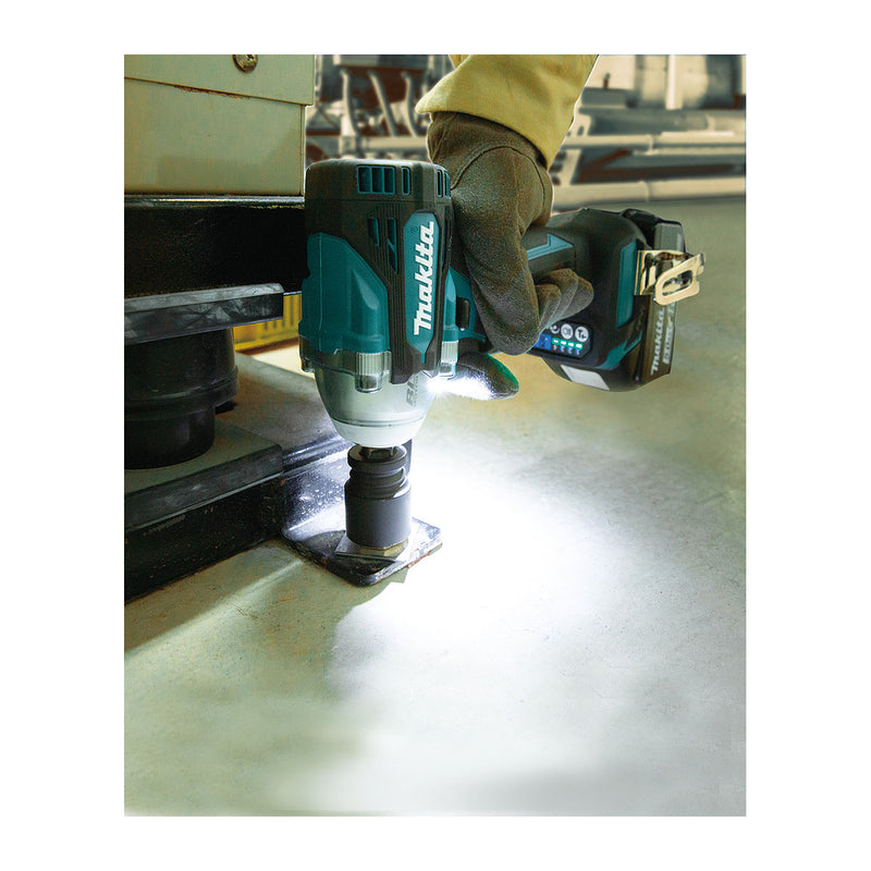 Máy siết bu lông Makita DTW300 dùng Pin 18V LXT, cốt 1/2 inch