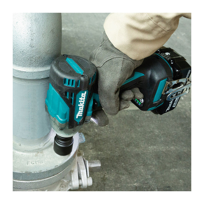 Máy siết bu lông Makita DTW300 dùng Pin 18V LXT, cốt 1/2 inch