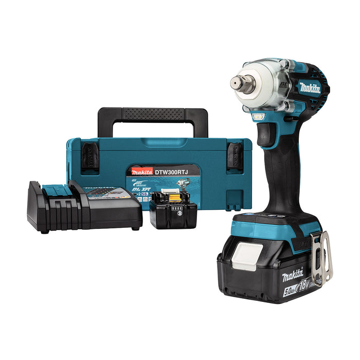 Máy siết bu lông Makita DTW300 dùng Pin 18V LXT, cốt 1/2 inch