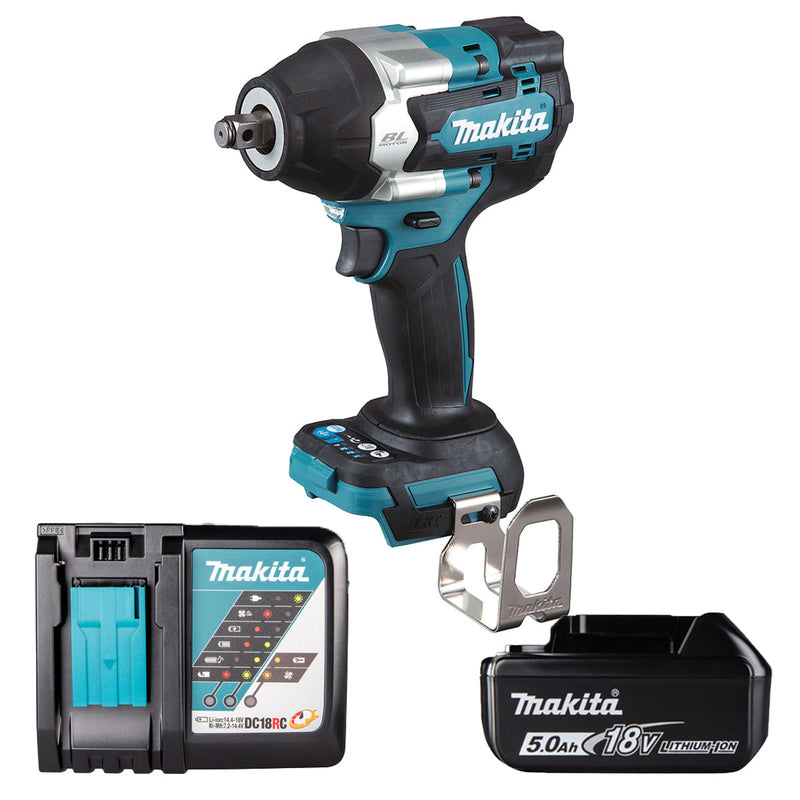 Máy siết bu lông Makita DTW700 dùng Pin 18V LXT, cốt 1/2 inch